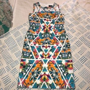 ADRIANNA PAPELL Knee Length Dress Size 2